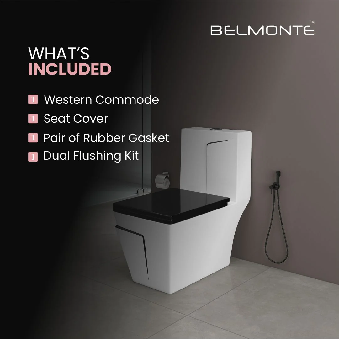Designer One Piece Water Closet (Cuba OP 18) - Image 6