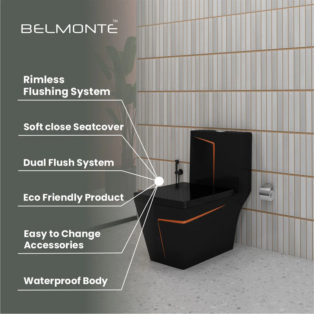 Designer One Piece Water Closet (Cuba OP 19) - Image 3