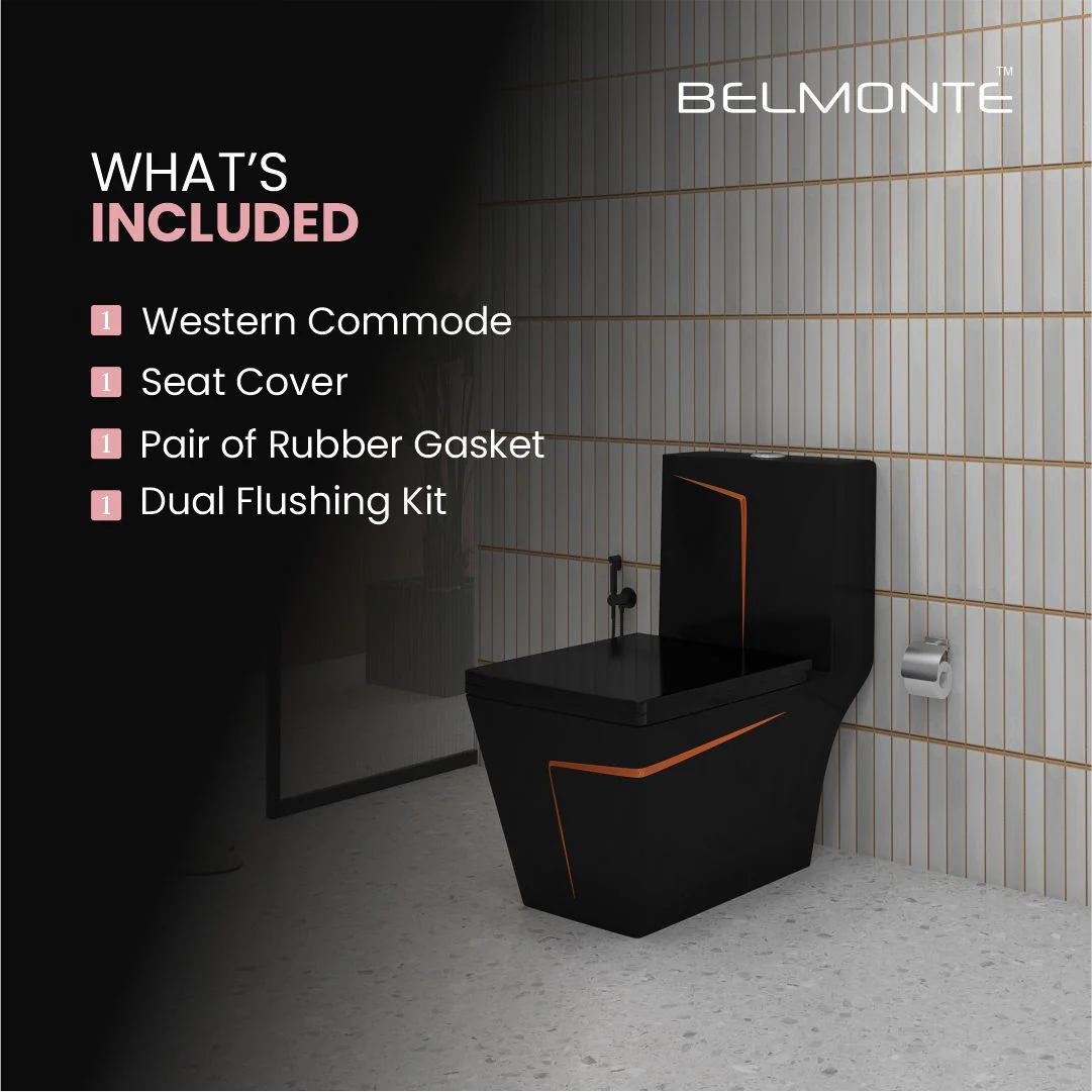 Designer One Piece Water Closet (Cuba OP 19) - Image 6