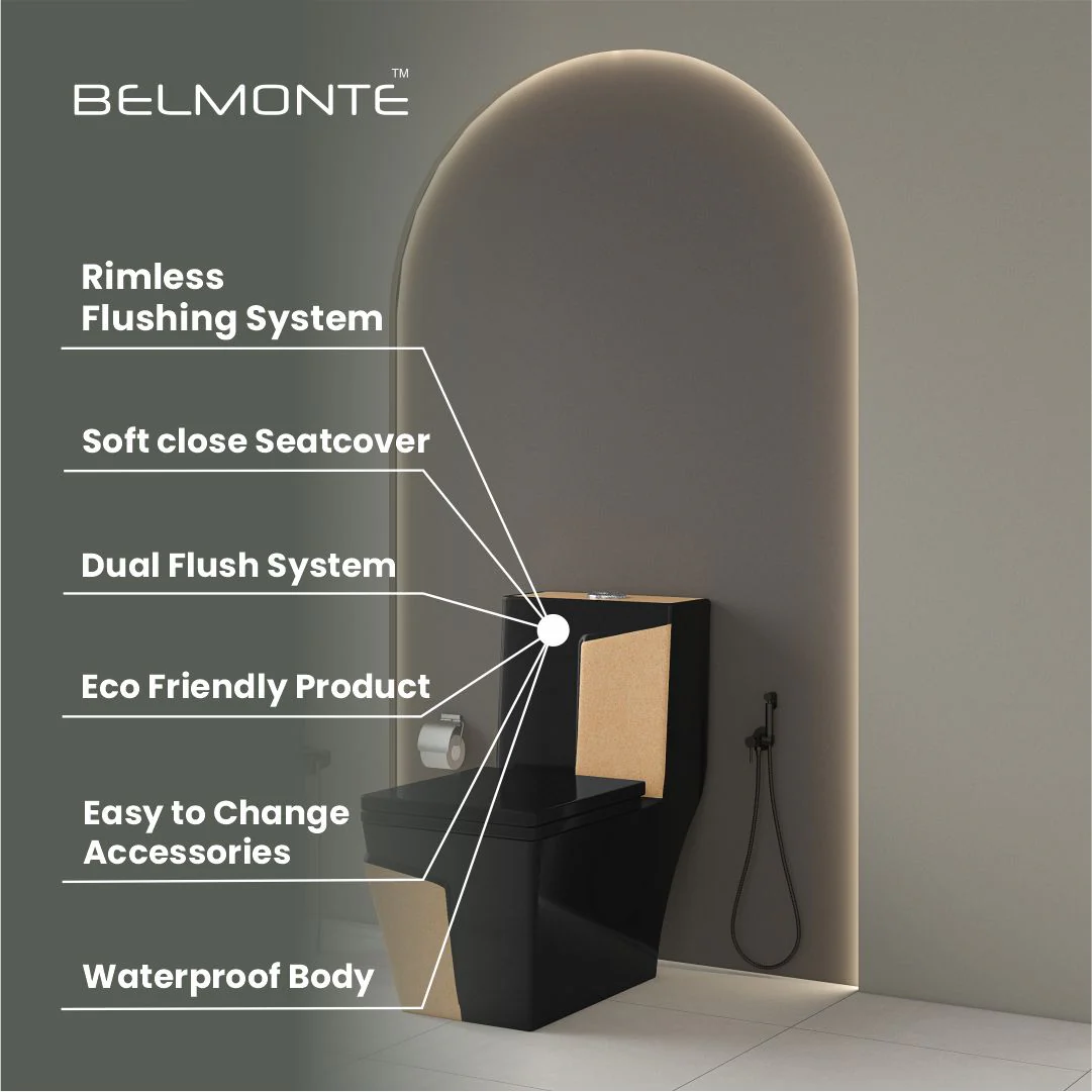 Designer One Piece Water Closet (Cuba OP 40) - Image 3