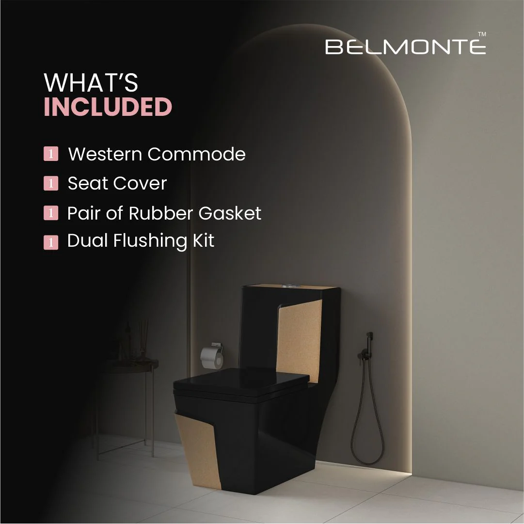 Designer One Piece Water Closet (Cuba OP 40) - Image 6
