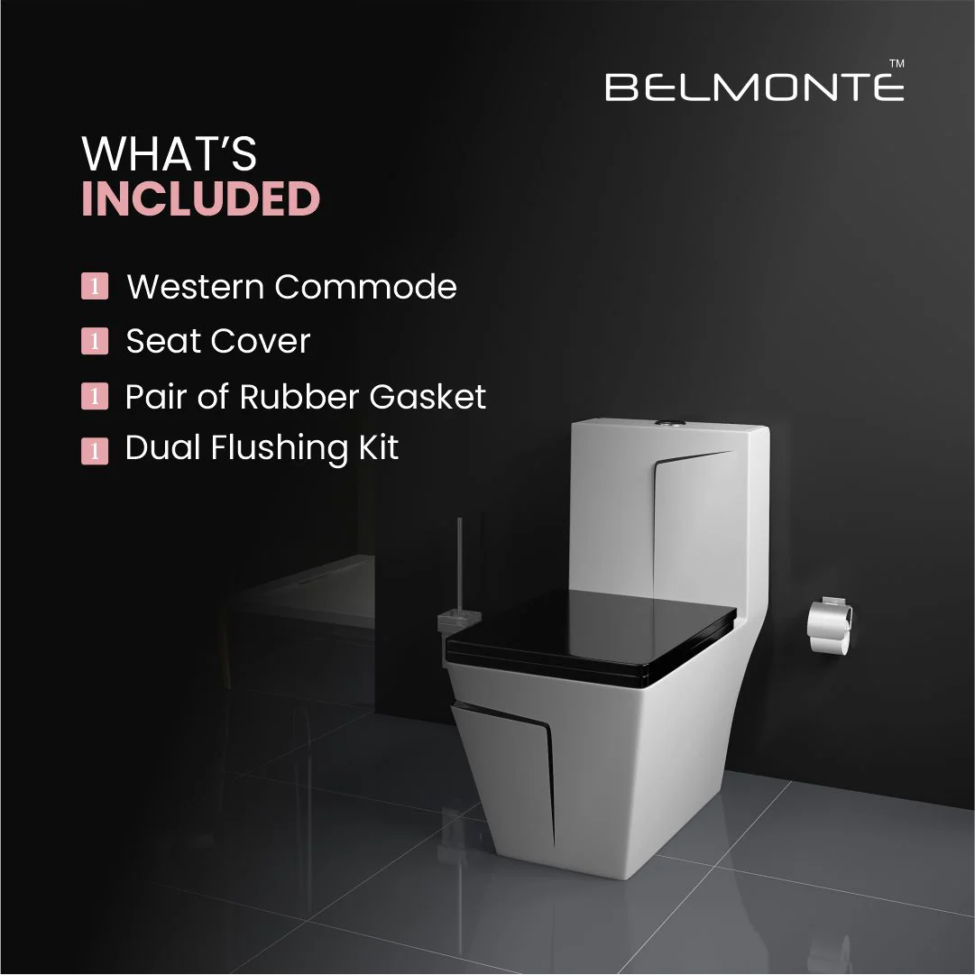 Designer One Piece Water Closet (Cuba OP 41) - Image 6
