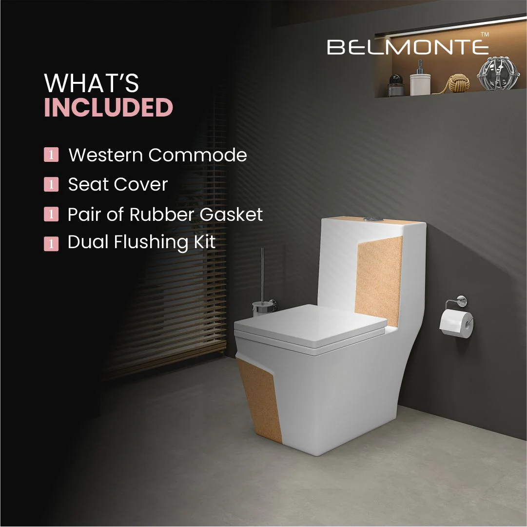 Designer One Piece Water Closet (Cuba OP 42) - Image 6