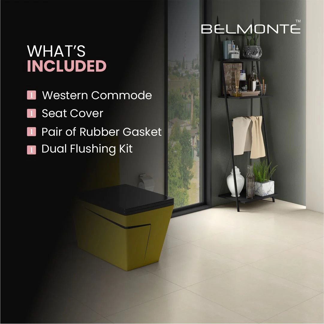 Designer One Piece Water Closet (Cuba OP 43) - Image 6