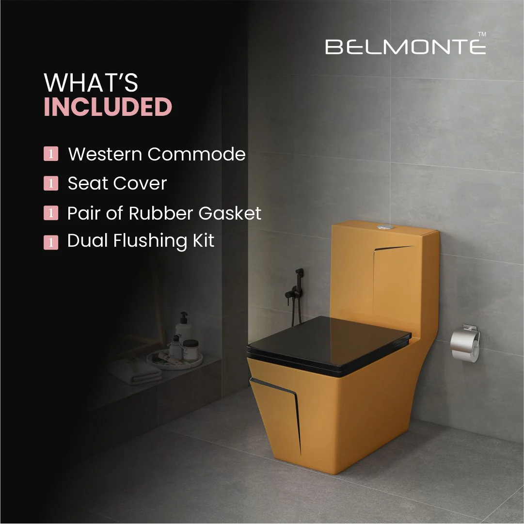 Designer One Piece Water Closet (Cuba OP 44) - Image 6