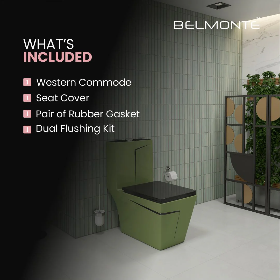 Designer One Piece Water Closet (Cuba OP 50) - Image 6