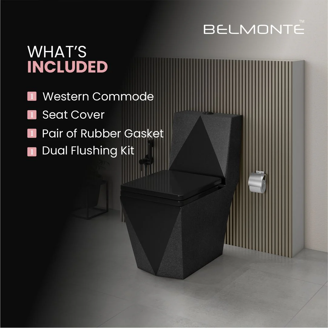 Designer One Piece Water Closet (Diamond OP 01) - Image 6