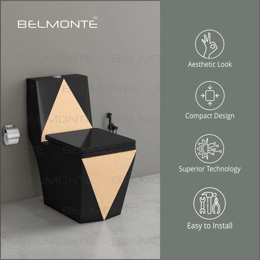 Designer One Piece Water Closet (Diamond OP 03) - Image 3