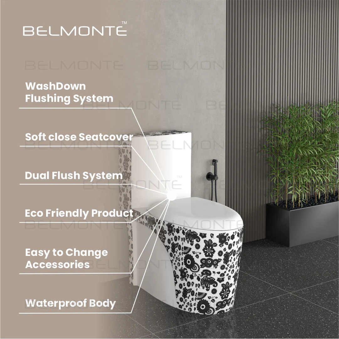 Designer One Piece Water Closet (Numero OP 19) - Image 3