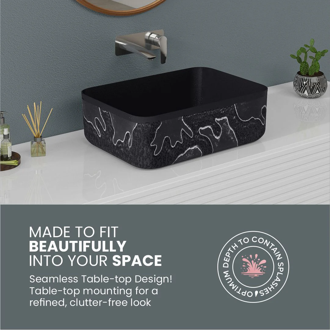 Designer Table Top Basin  (Antila TT MN04) - Image 3