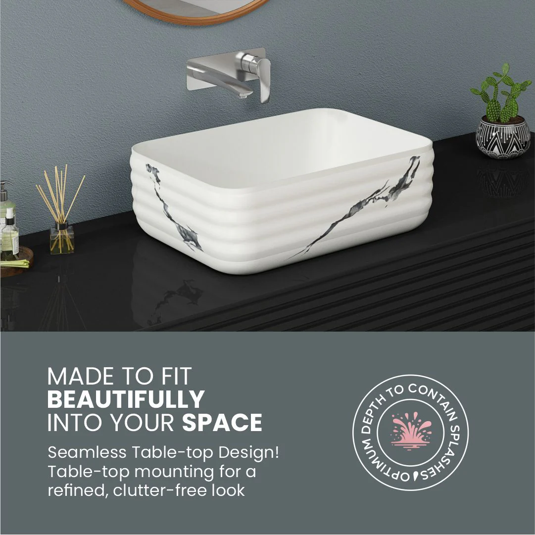 Designer Table Top Basin  (Antila TT MN05) - Image 5