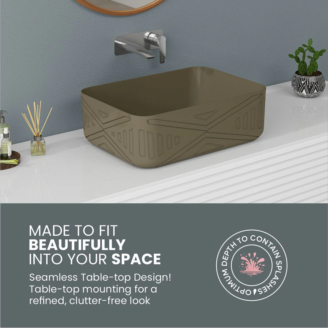 Designer Table Top Basin  (Antila TT MN33) - Image 6