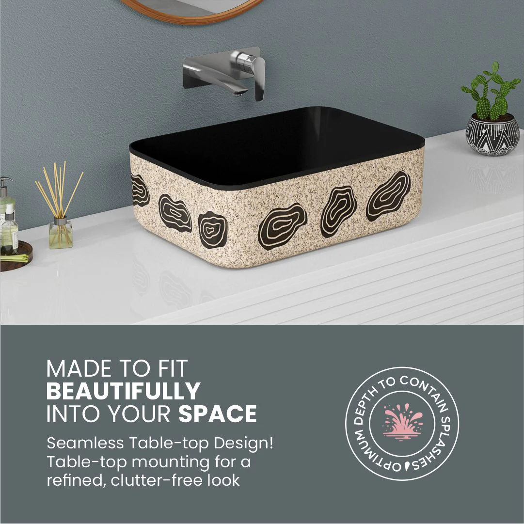 Designer Table Top Basin  (Antila TT MN38) - Image 6