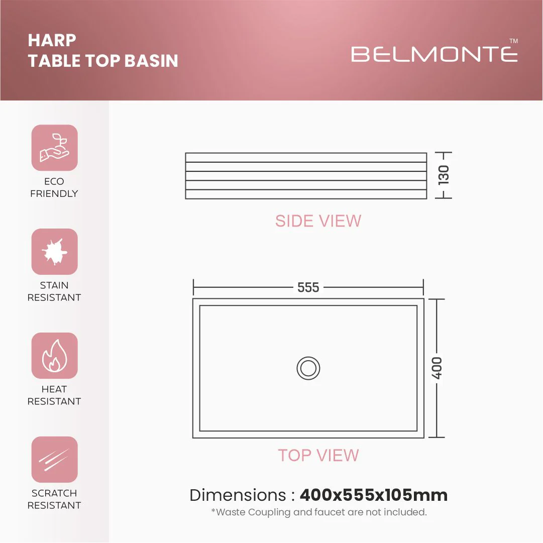Designer Table Top (Harp TT WB03) - Image 4