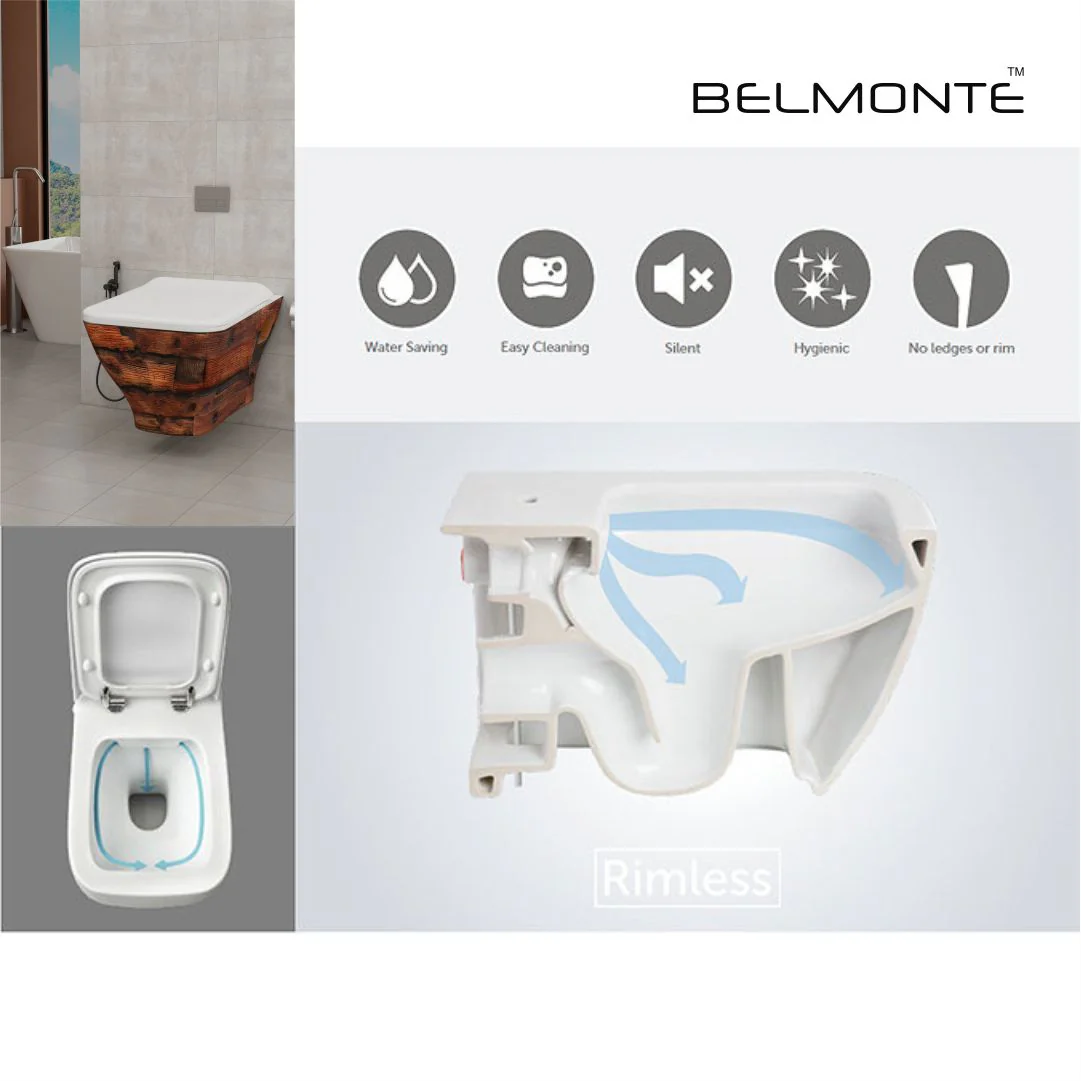 Designer Wall Hung Water Closet (Neon WH 03) - Image 6