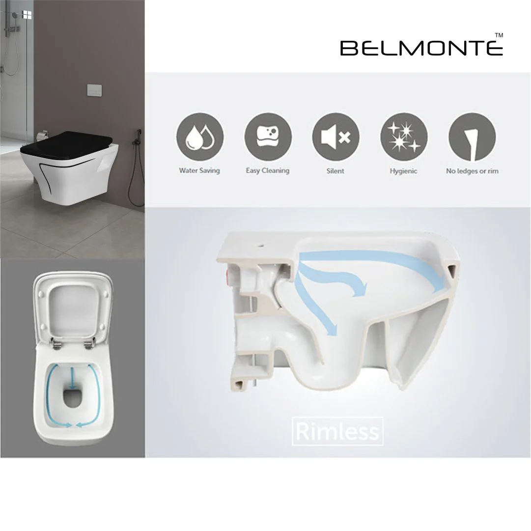 Designer Wall Hung Water Closet (Neon WH 18) - Image 6