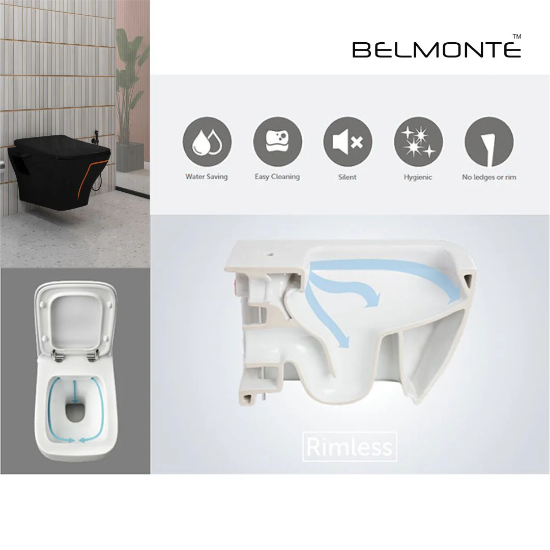 Designer Wall Hung Water Closet (Neon WH 19) - Image 6