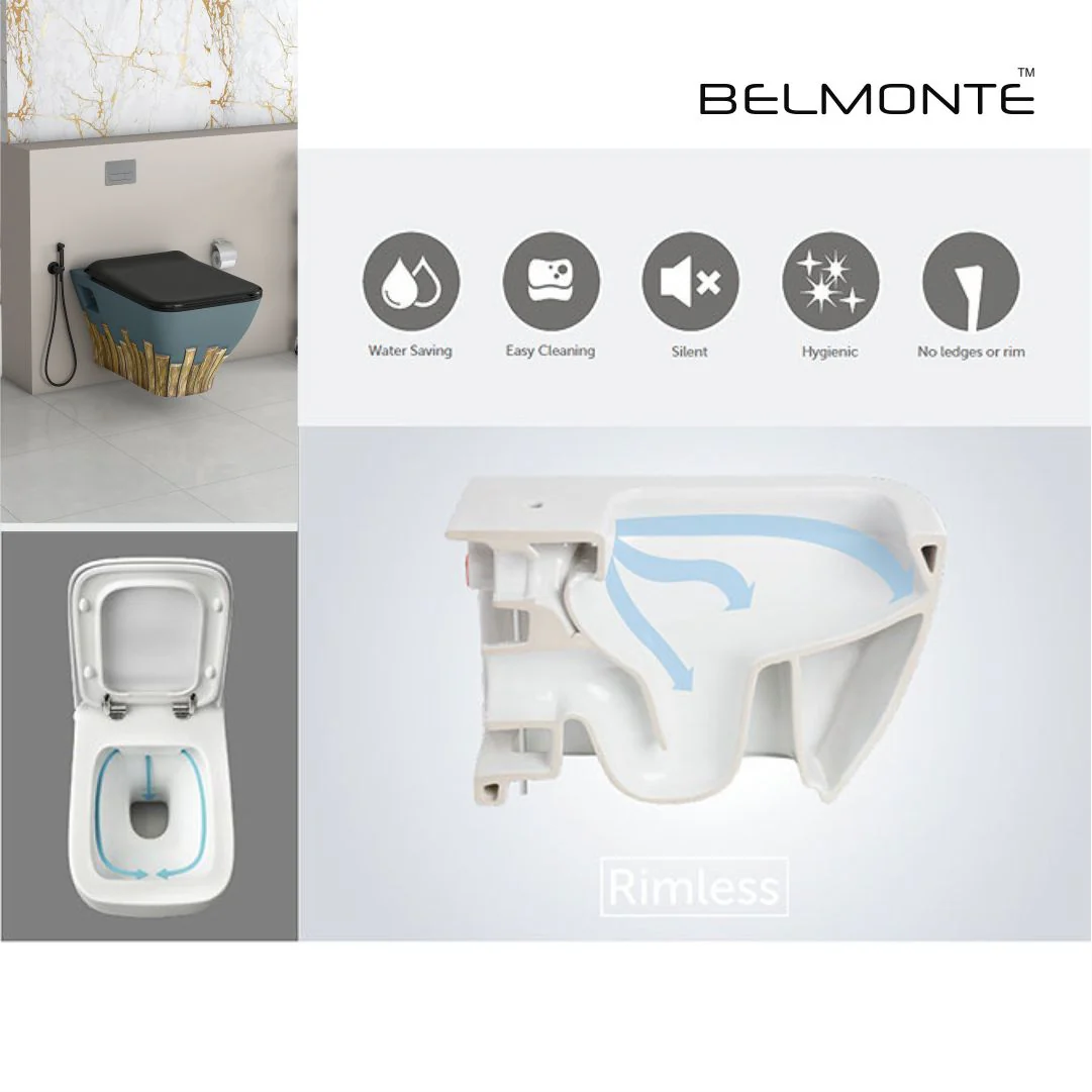 Designer Wall Hung Water Closet (Neon WH 23) - Image 5