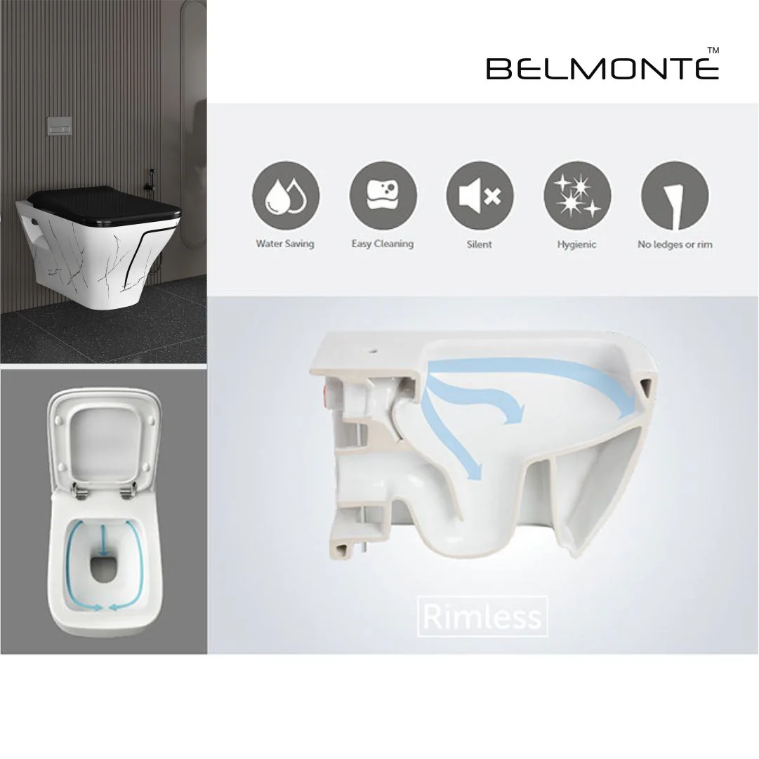 Designer Wall Hung Water Closet (Neon WH 37) - Image 6