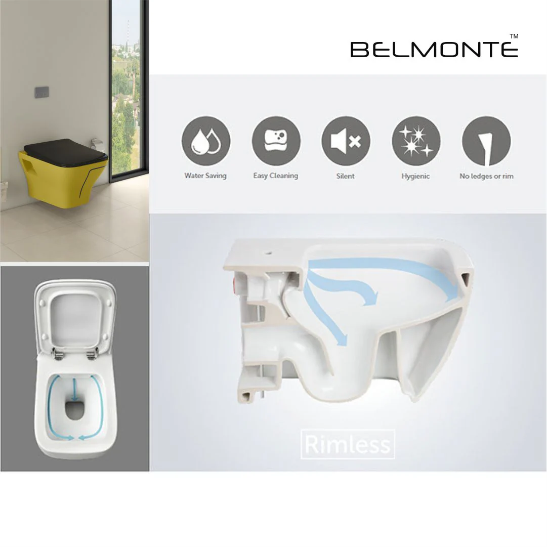 Designer Wall Hung Water Closet (Neon WH 43) - Image 6