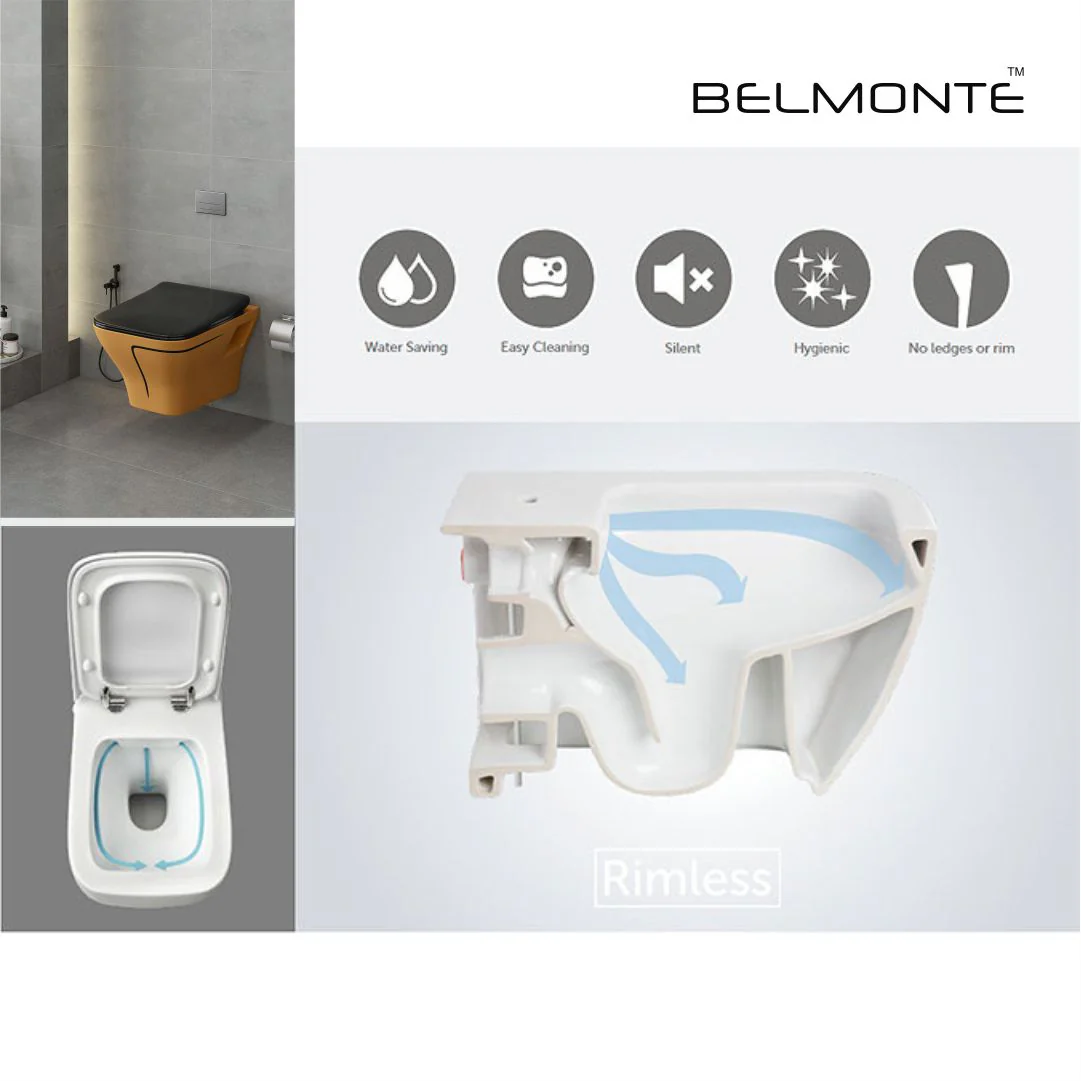 Designer Wall Hung Water Closet (Neon WH 44) - Image 6