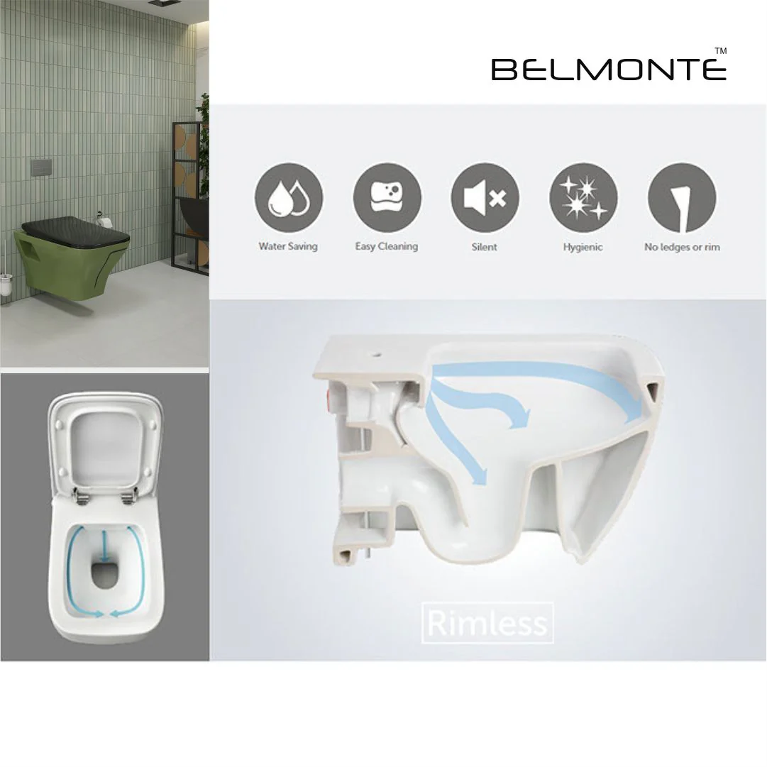 Designer Wall Hung Water Closet (Neon WH 50) - Image 6