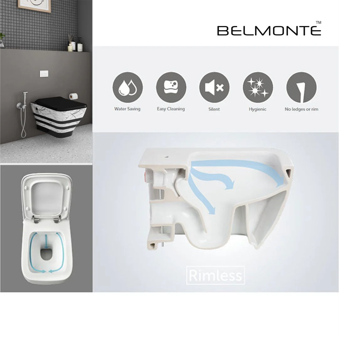 Designer Wall Hung Water Closet (Neon WH 56) - Image 6