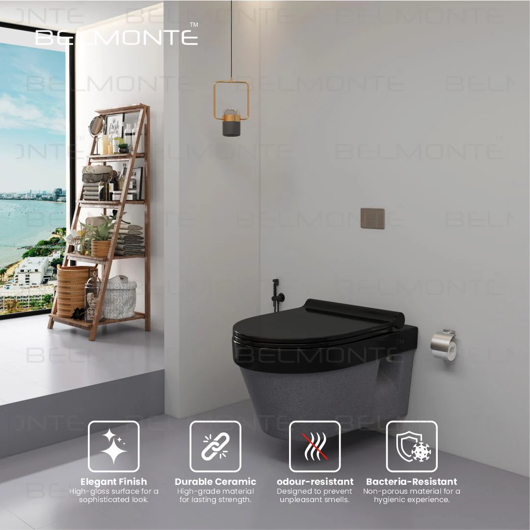 Designer Wall Hung Water Closet (Retro W/H RB01) - Image 5