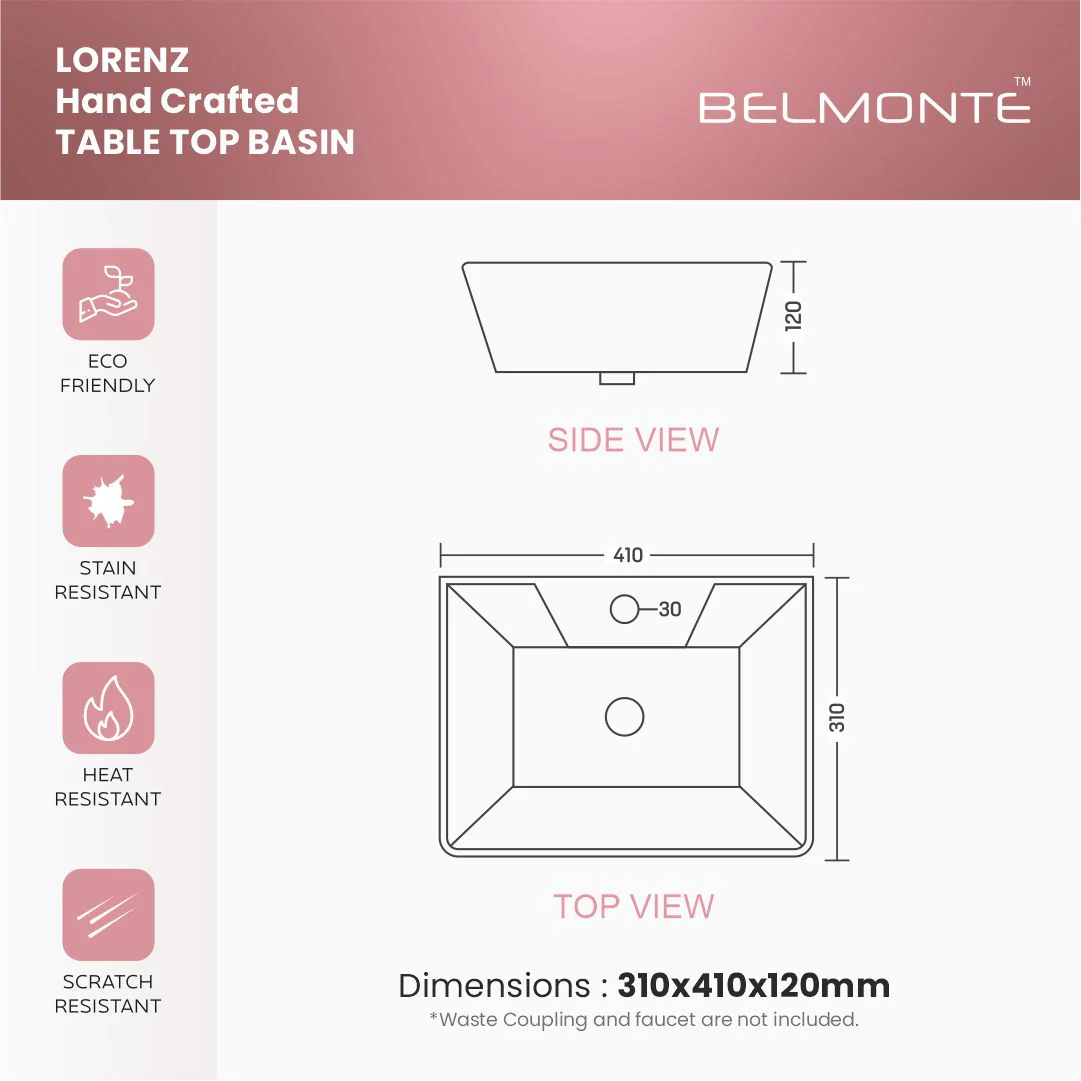 Designer Wash Basin (Lorenz WB MN01) - Image 3