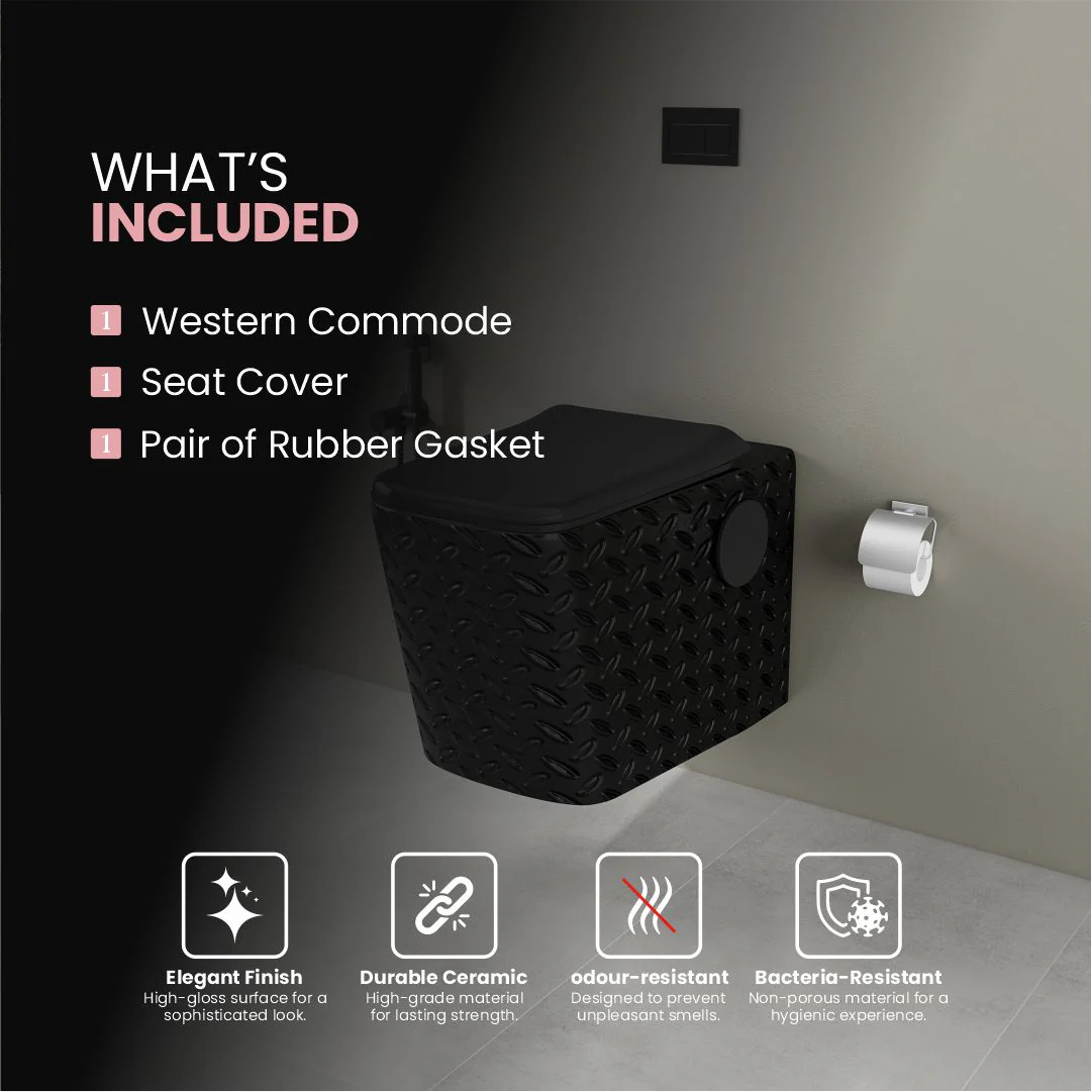 Designer Western Commode (Moon WH 01) - Image 5