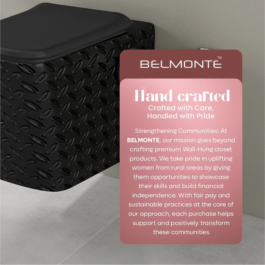 Designer Western Commode (Moon WH 01) - Image 9