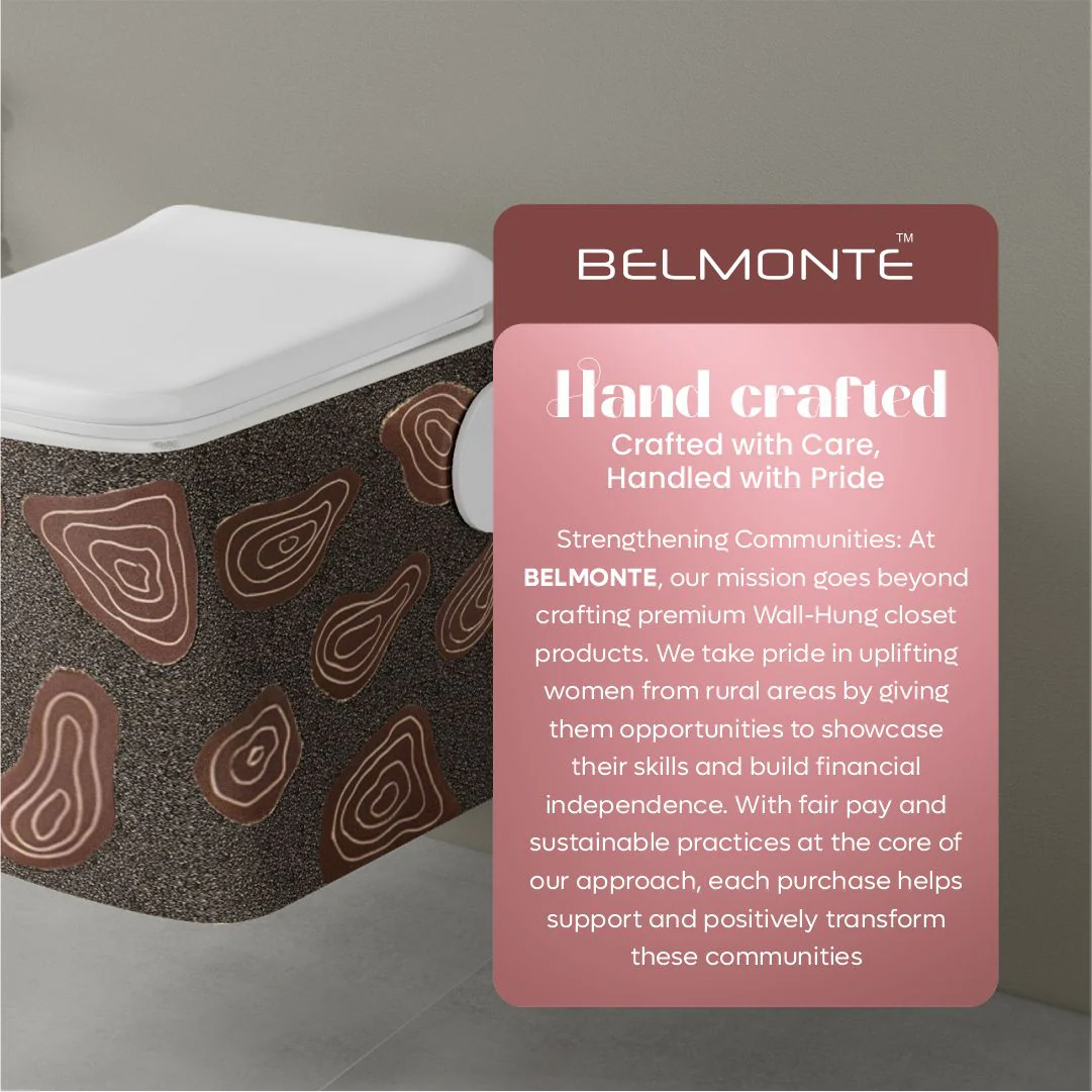 Designer Western Commode (Moon WH 02) - Image 9