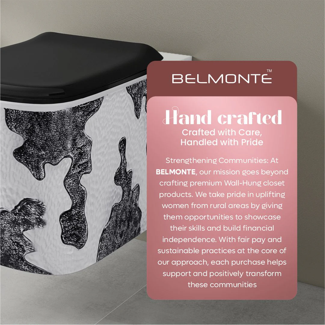 Designer Western Commode (Moon WH 03) - Image 9