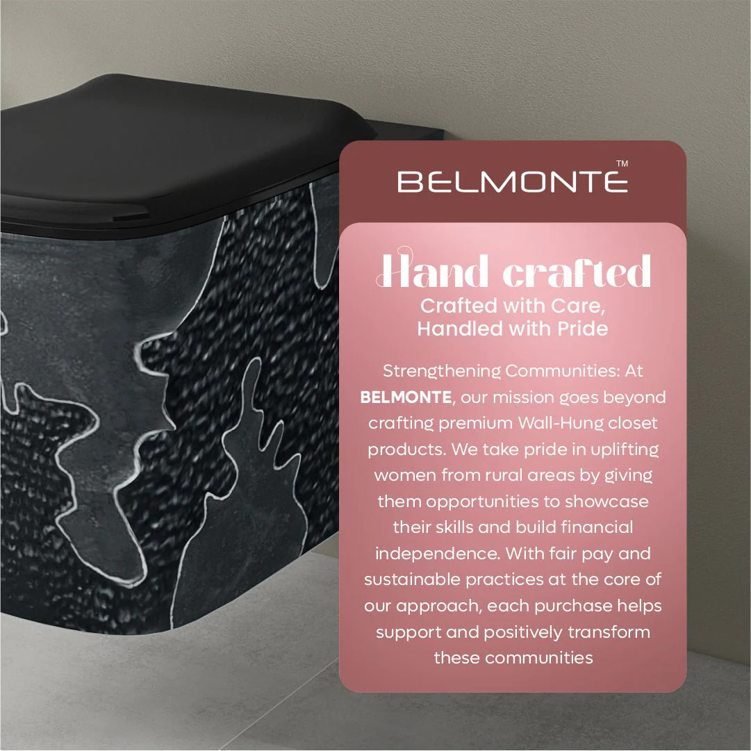 Designer Western Commode (Moon WH 04) - Image 9