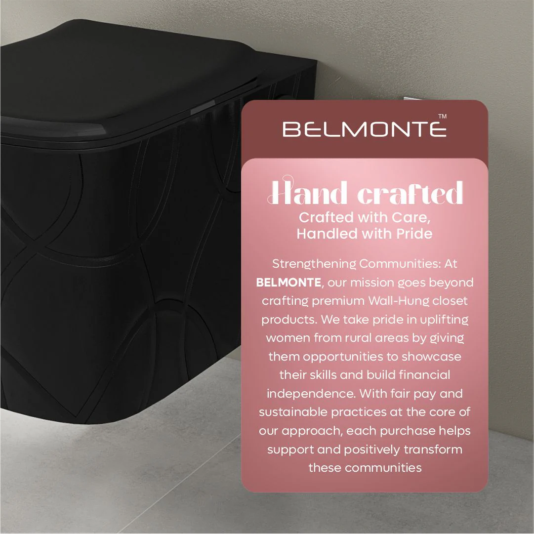 Designer Western Commode (Moon WH 06) - Image 9
