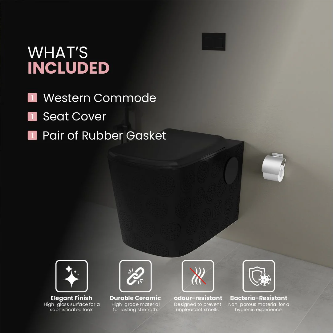 Designer Western Commode (Moon WH 10) - Image 5