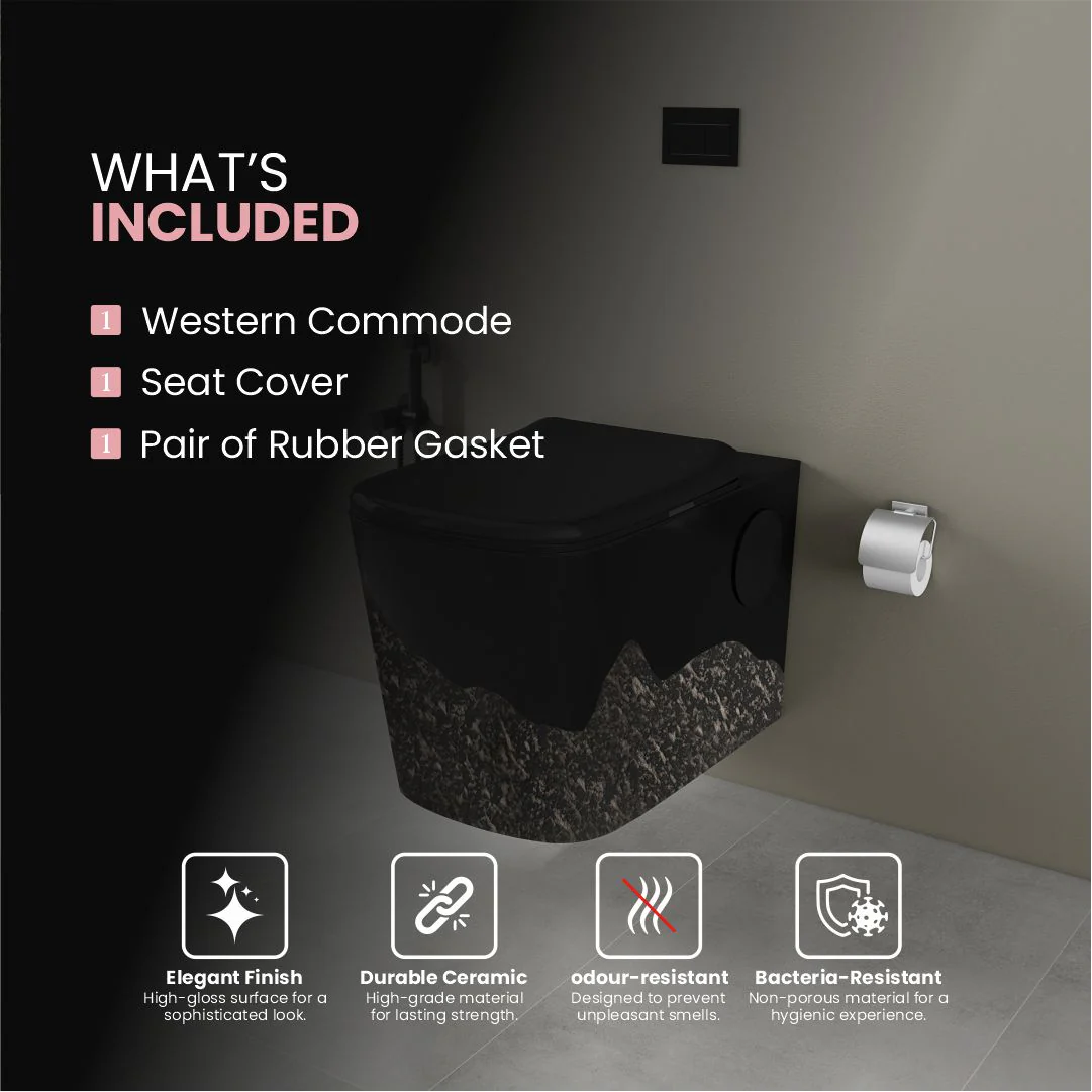 Designer Western Commode (Moon WH 12) - Image 5