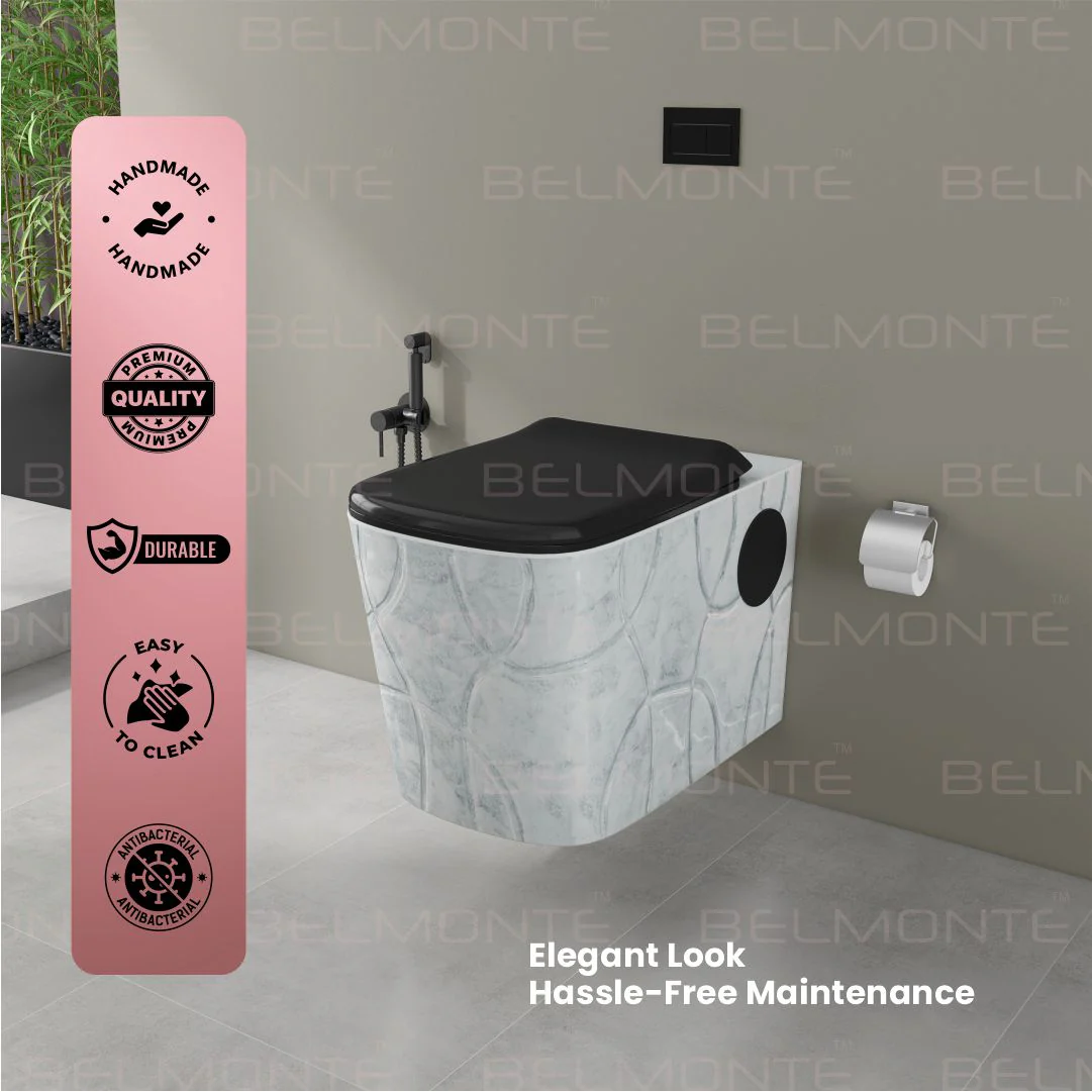 Designer Western Commode (Moon WH 13) - Image 6