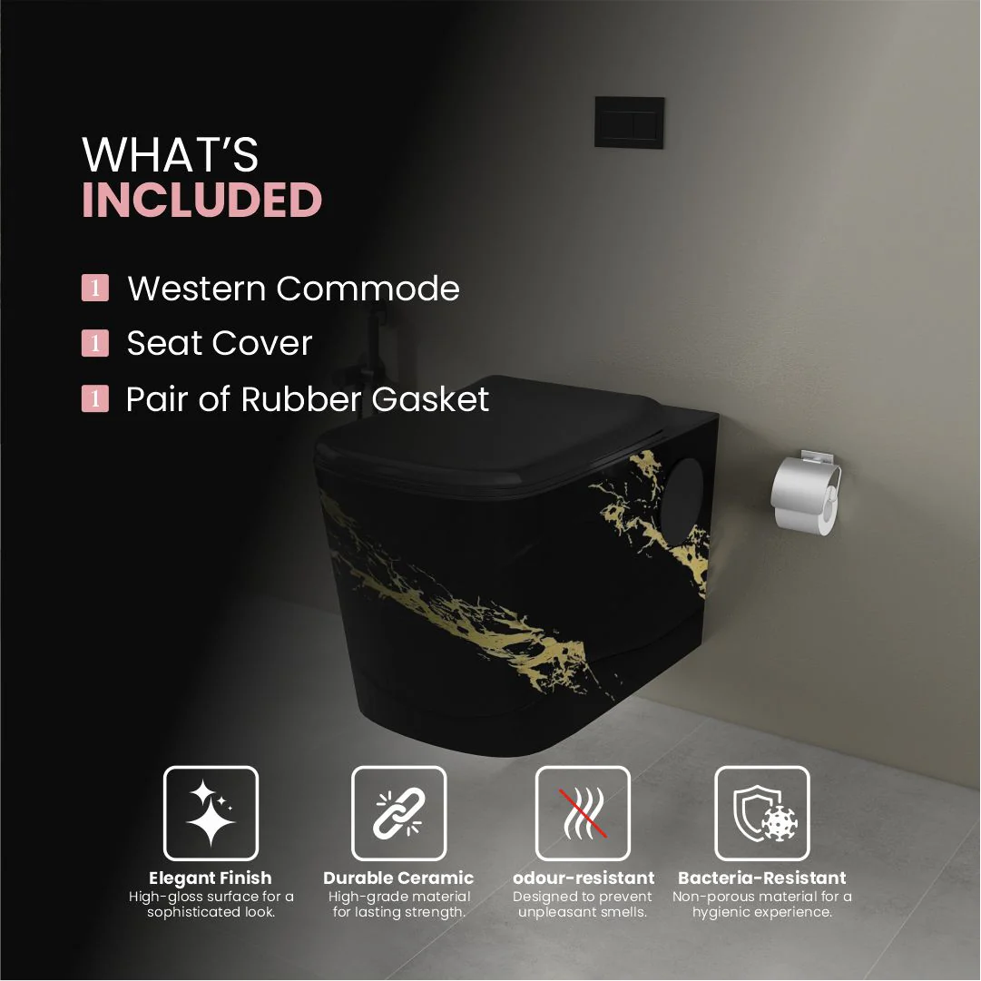 Designer Western Commode (Moon WH 14) - Image 5