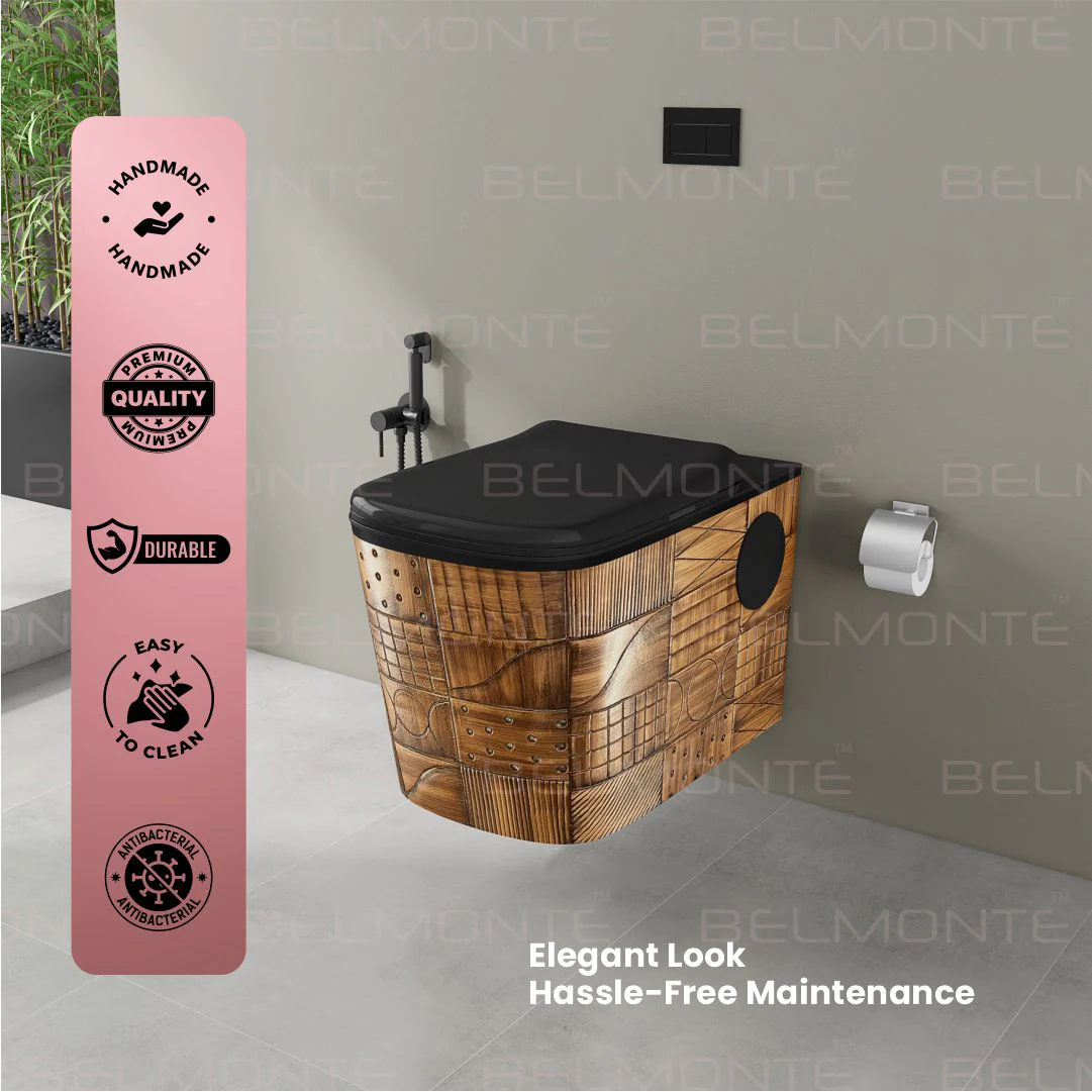 Designer Western Commode (Moon WH 16) - Image 6
