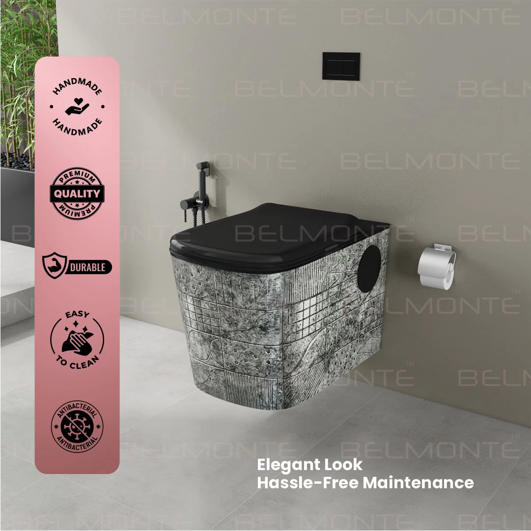 Designer Western Commode (Moon WH 17) - Image 6