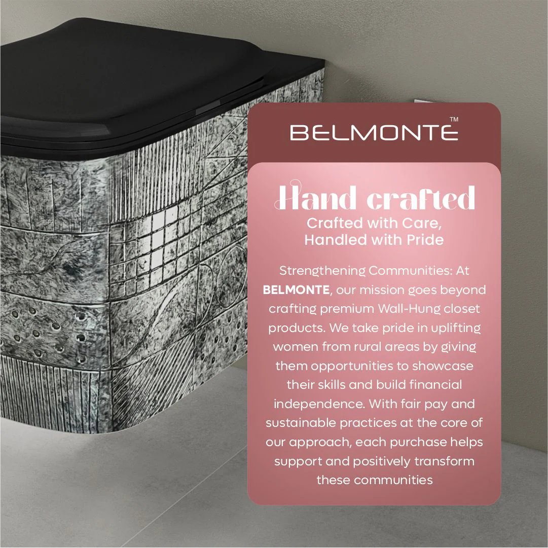 Designer Western Commode (Moon WH 17) - Image 9