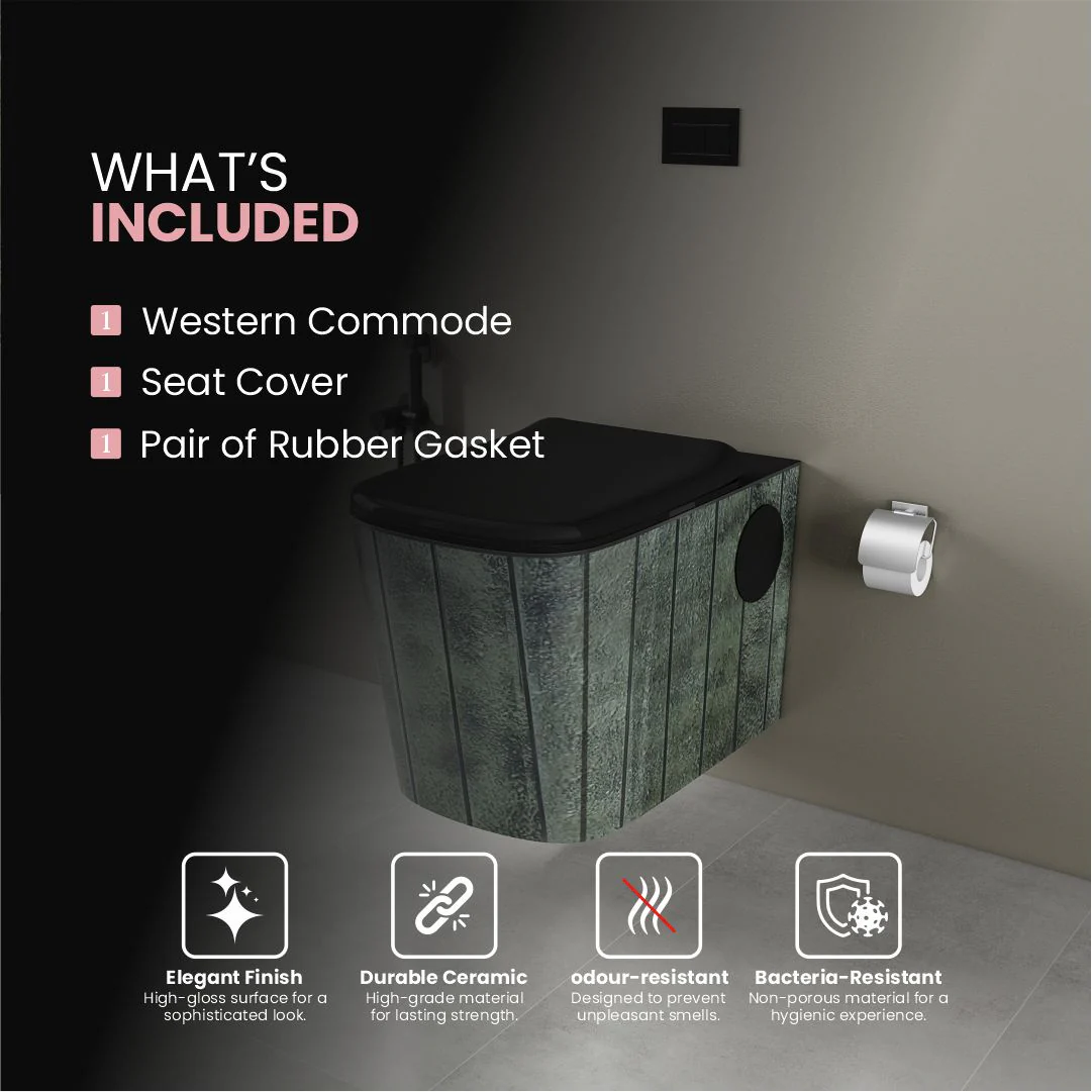 Designer Western Commode (Moon WH 21) - Image 5