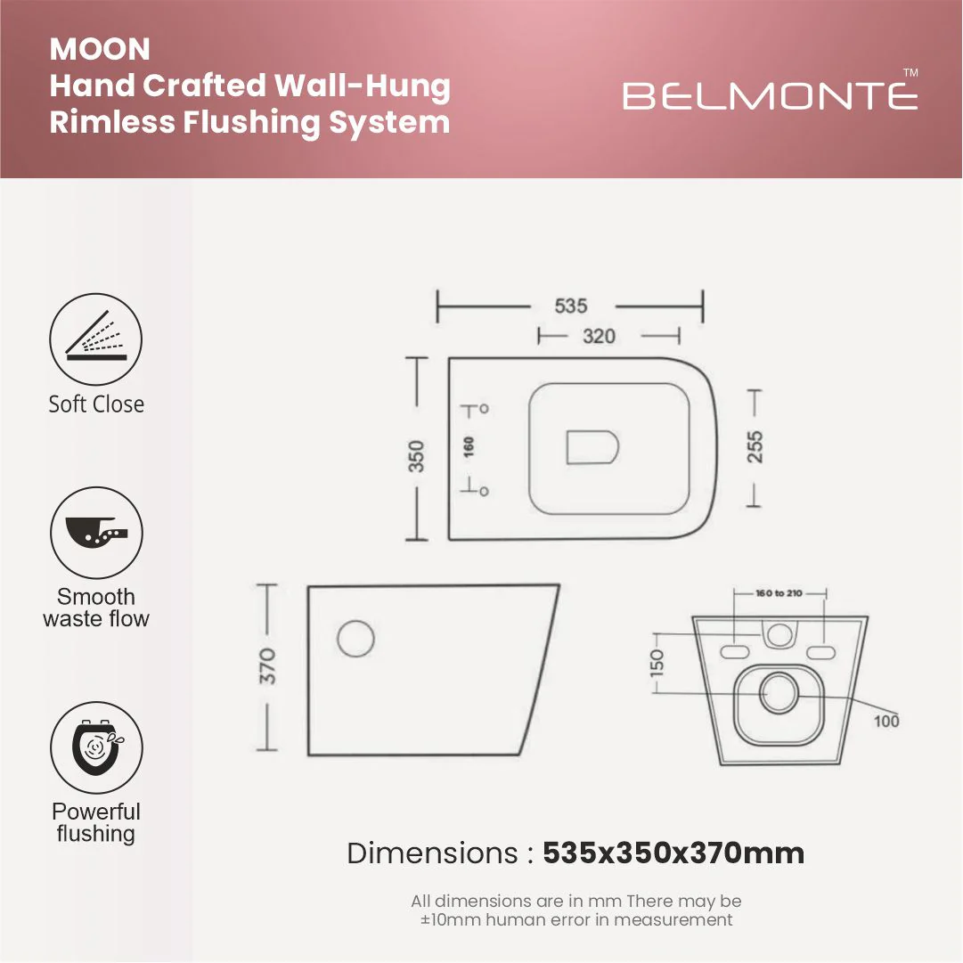 Designer Western Commode (Moon WH 23) - Image 3