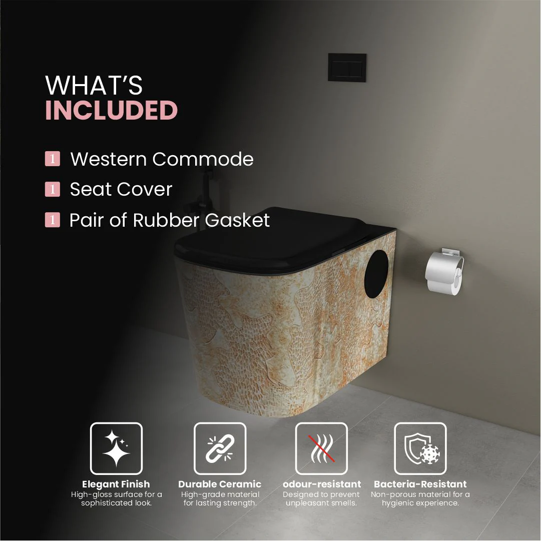 Designer Western Commode (Moon WH 23) - Image 5