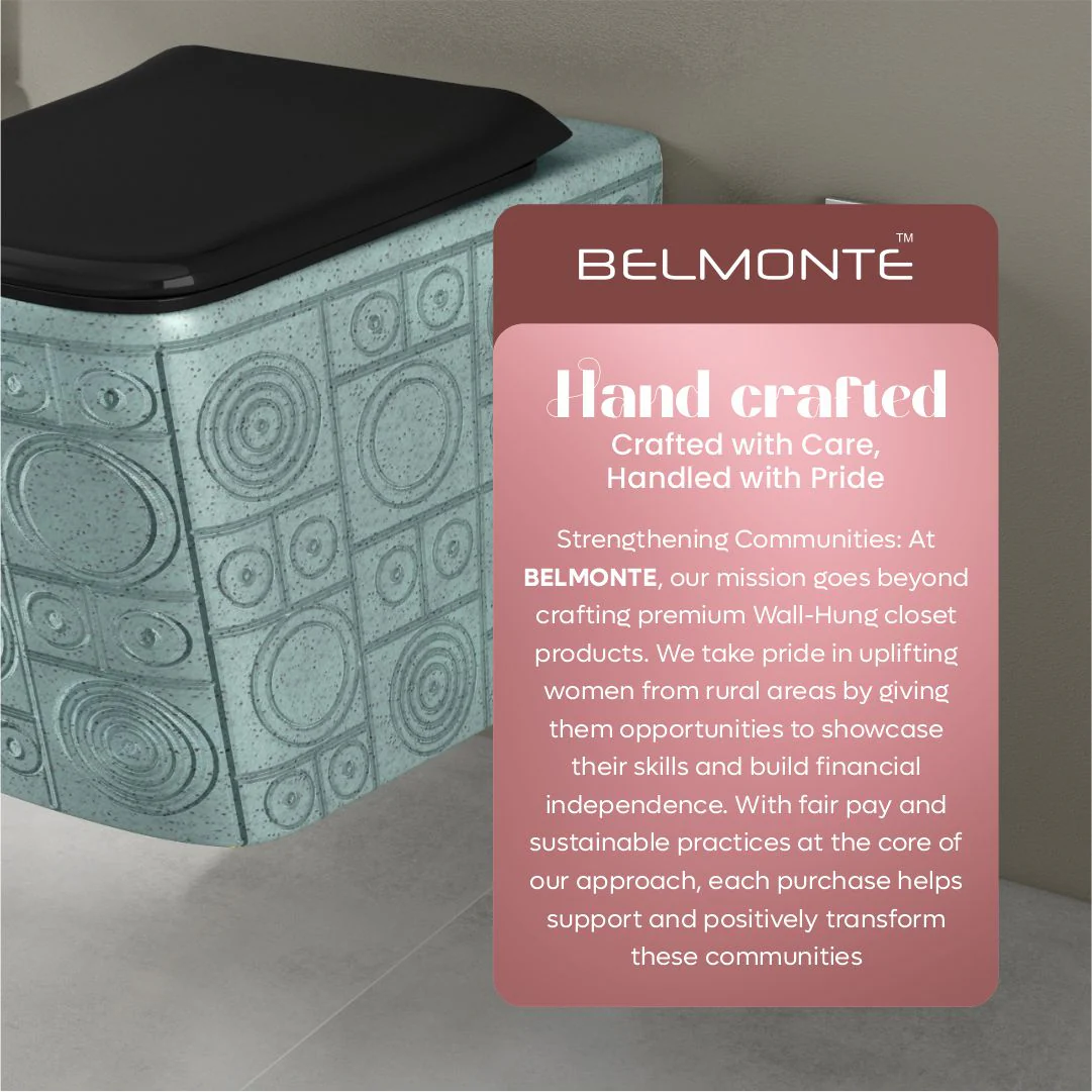 Designer Western Commode (Moon WH 27) - Image 9