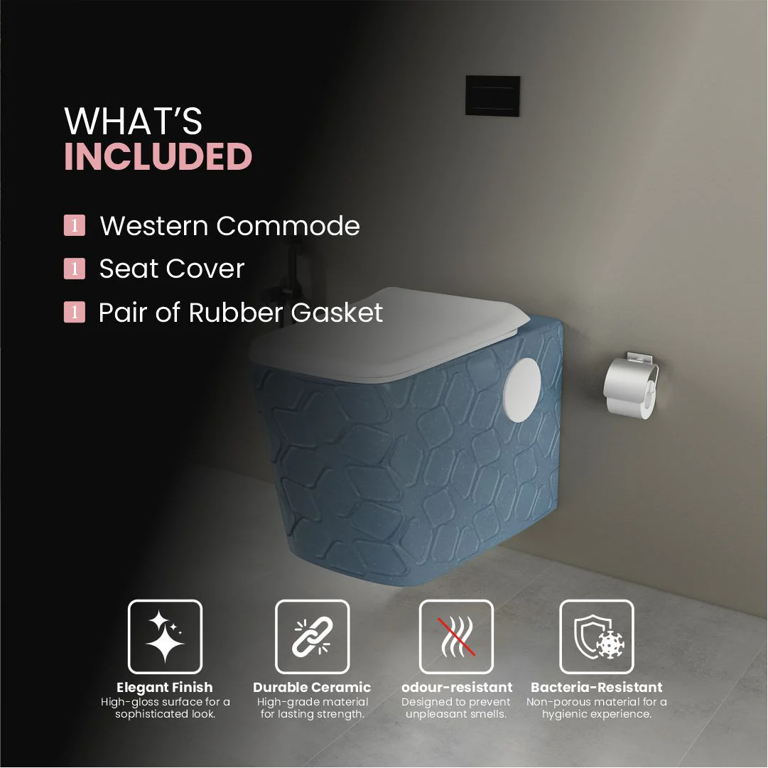 Designer Western Commode (Moon WH 28) - Image 5