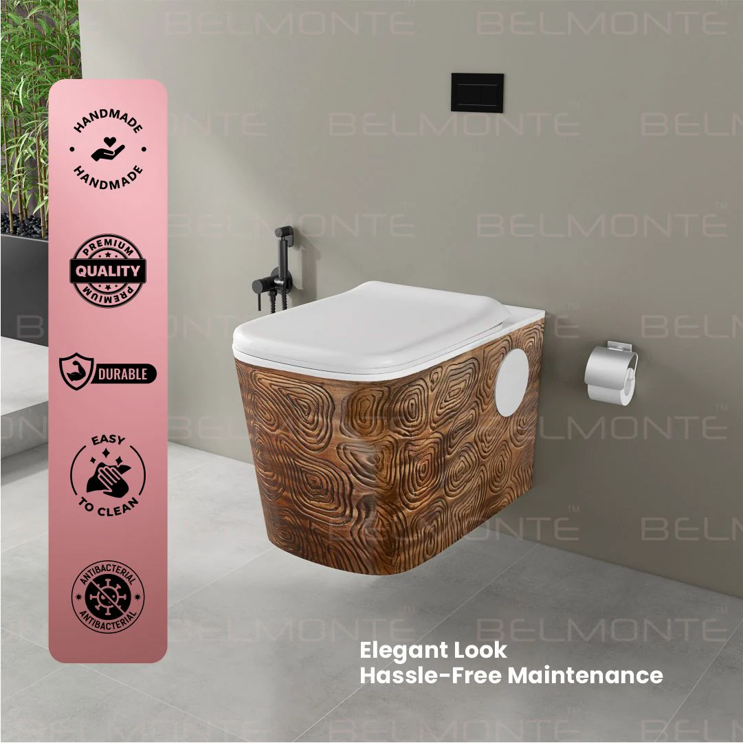 Designer Western Commode (Moon WH 30) - Image 6