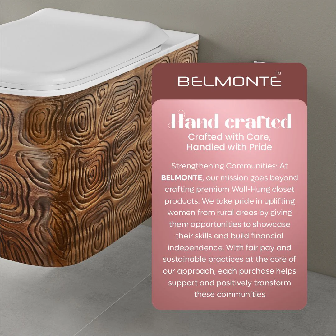 Designer Western Commode (Moon WH 30) - Image 9