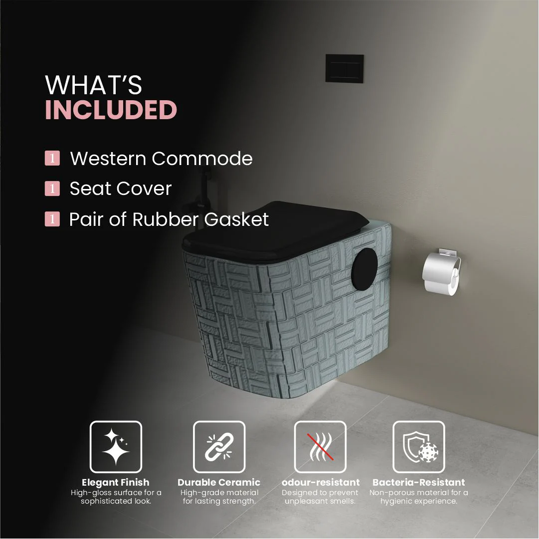 Designer Western Commode (Moon WH 31) - Image 5